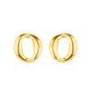 Brinco Dourado Elo Corrente